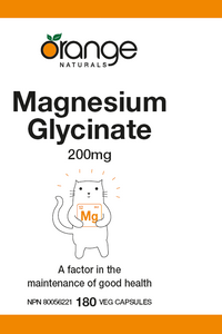 Magnesium glycinate 200 mg