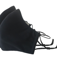 3 Layer Mask with Filter - Black