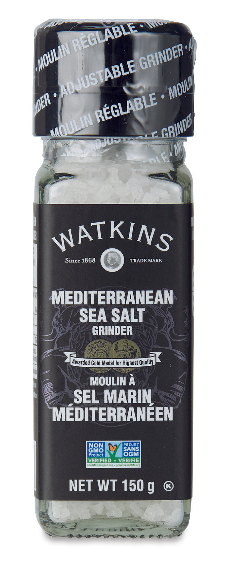 Mediterranean Sea Salt Grinder