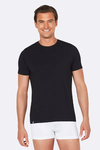 Crew Neck T-Shirt Men's/Blk L