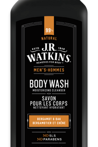Men's Bergamot & Oak Body Wash