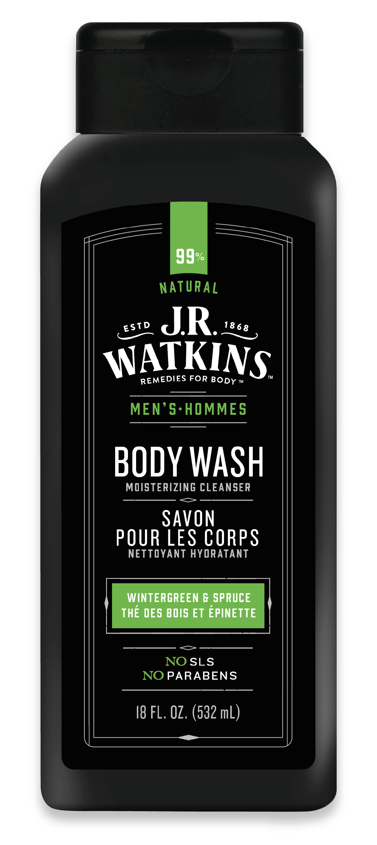 Men's Wintergreen Body Wash