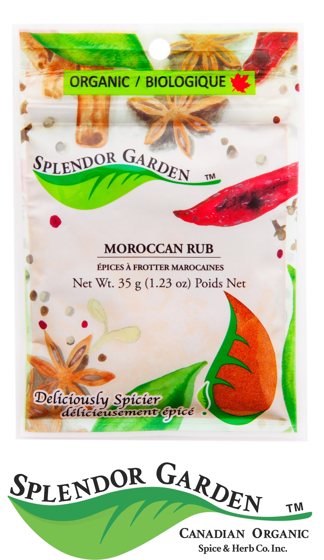 Organic Moroccan Rub 35g