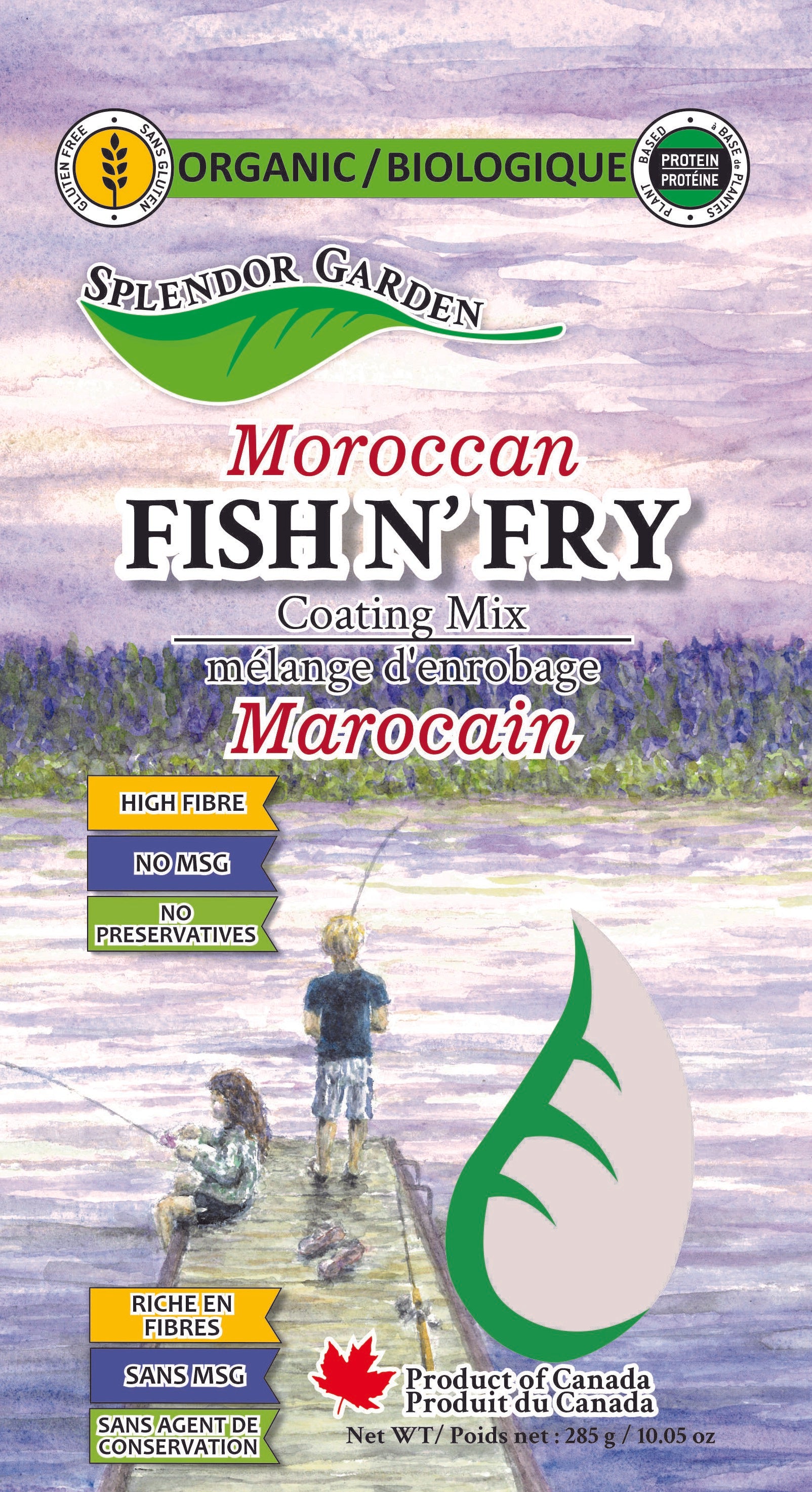 Organic Fish N' Fry Moroccan