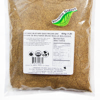 Organic Mustard Seed Grnd, Brown