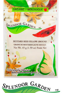 Organic Mustard Seed Yellow Grd