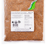 Organic Mustard Seed Whole Yellow
