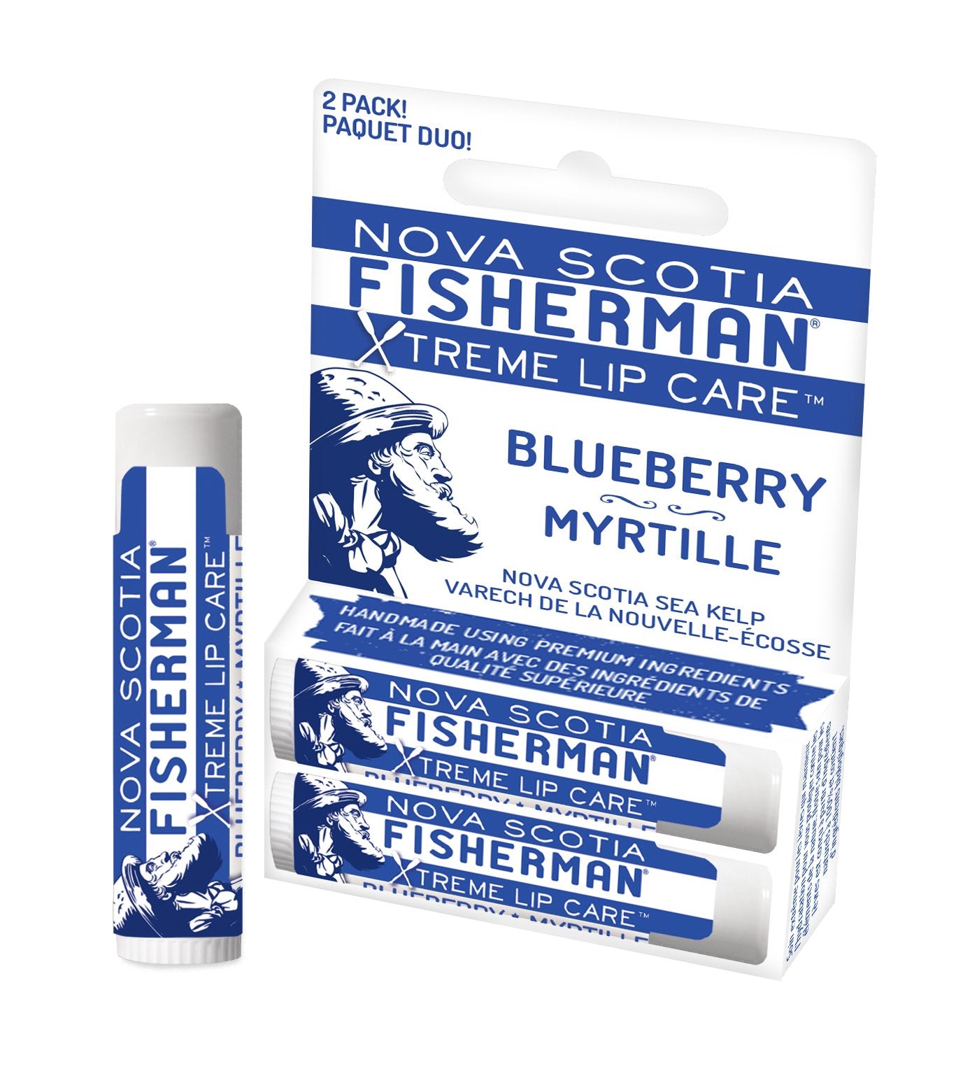 Blueberry Lip Balm Double Pack