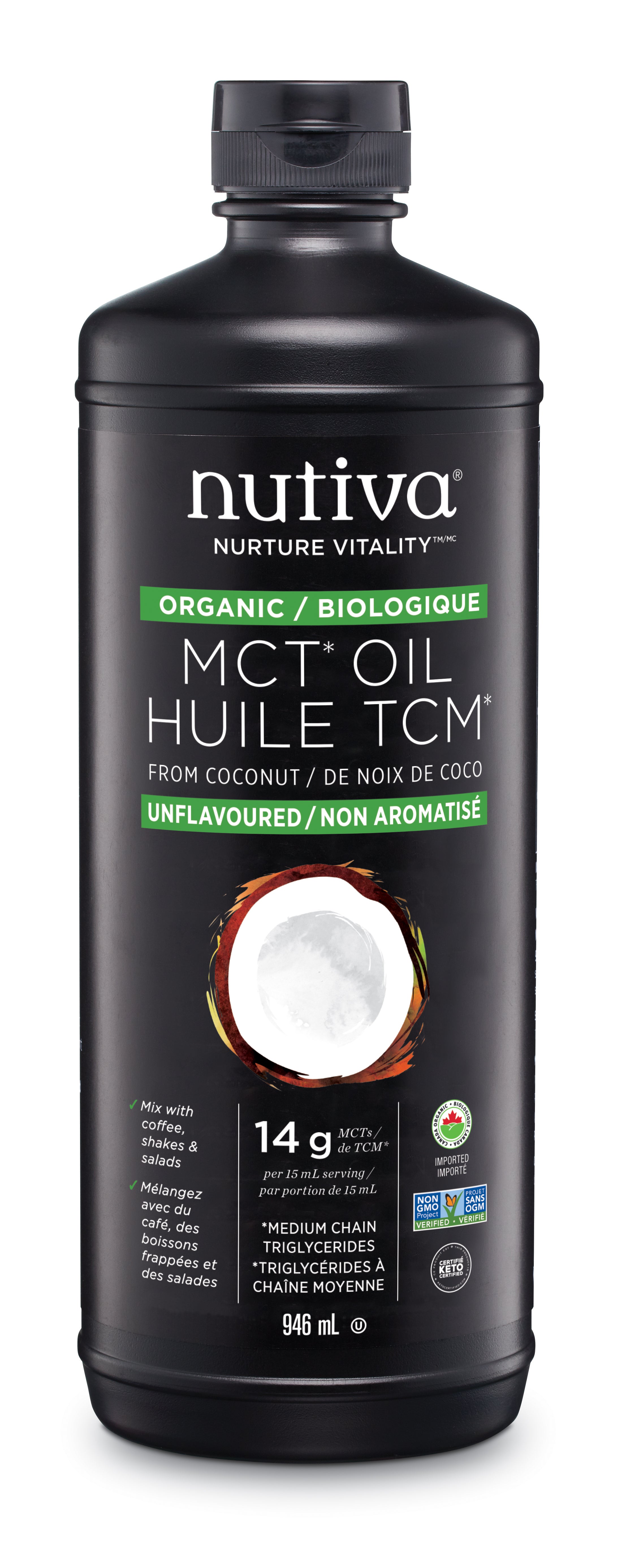 Organic Liquid MCT Coconut Oil