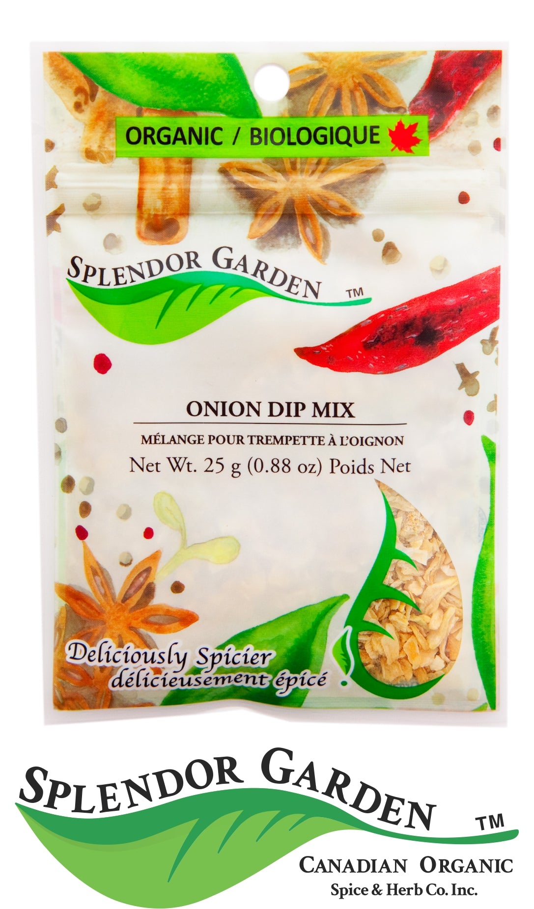 Organic Onion Dip Mix