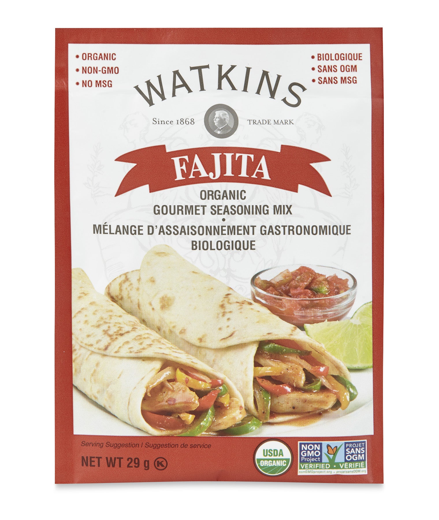 Organic Seasoning Mix Fajita