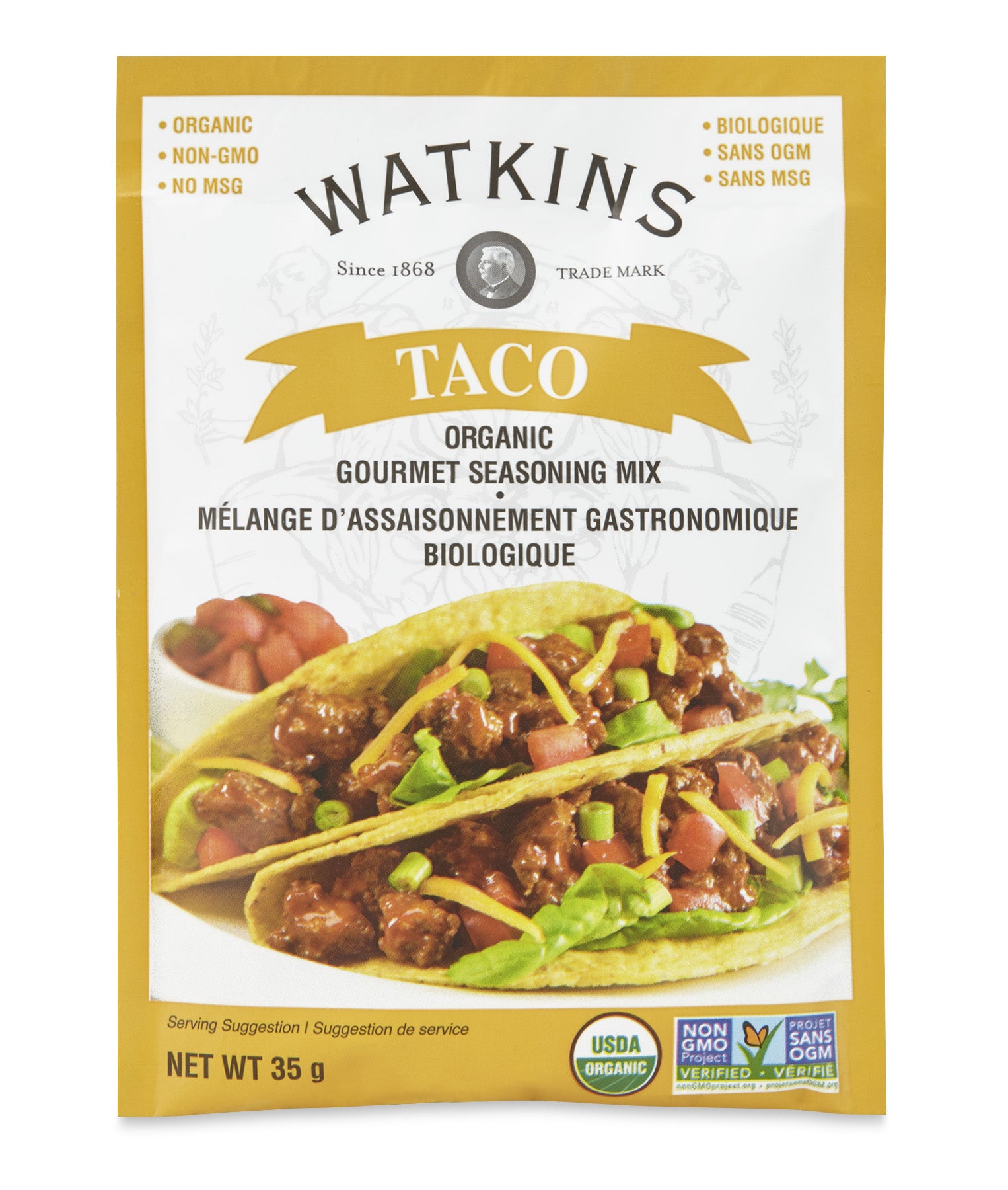 Organic Seasoning Mix Taco