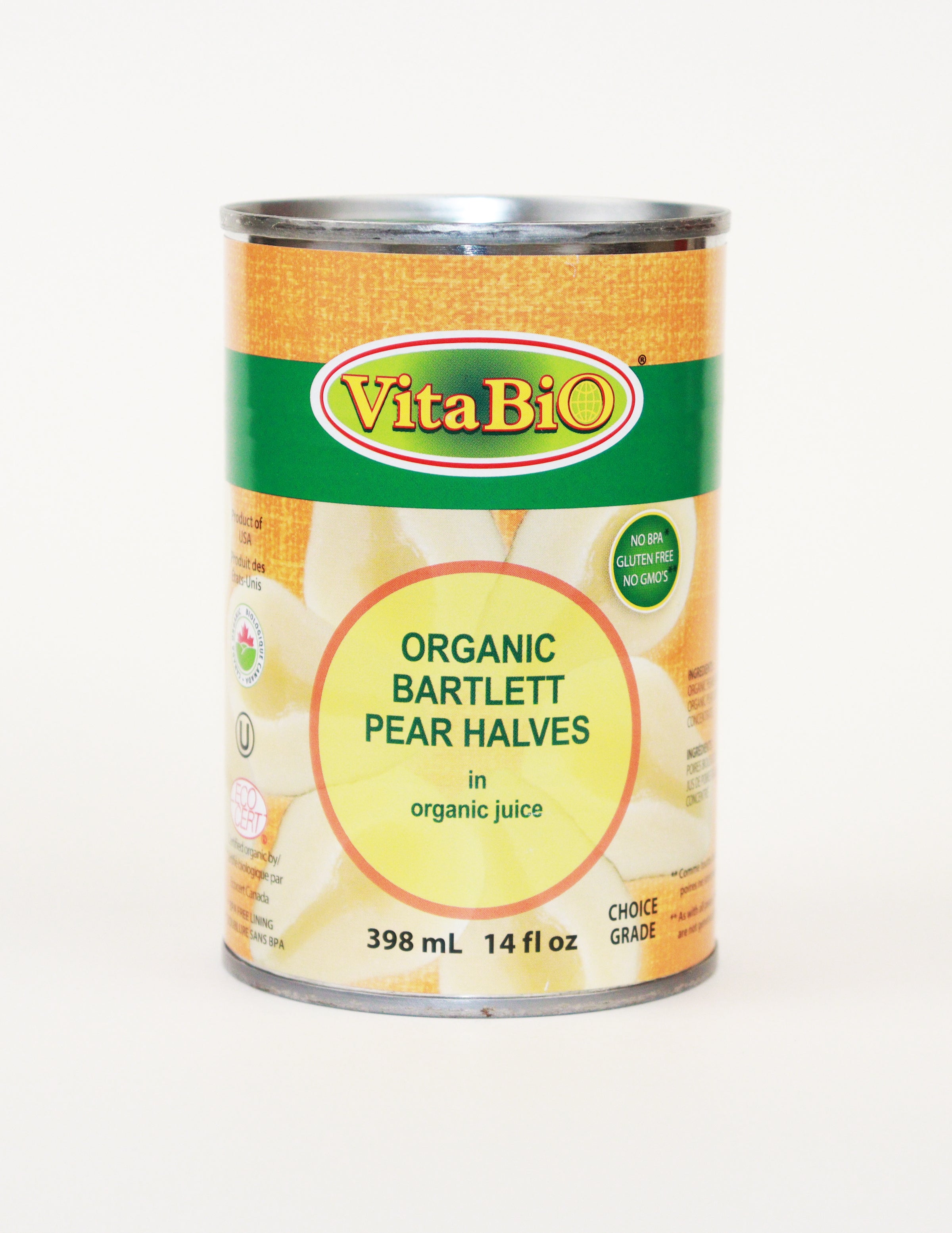 Organic Bartlett Pear Halves