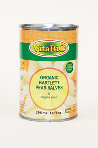 Organic Bartlett Pear Halves