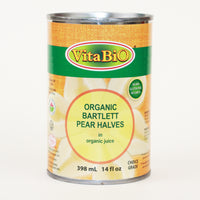 Organic Bartlett Pear Halves
