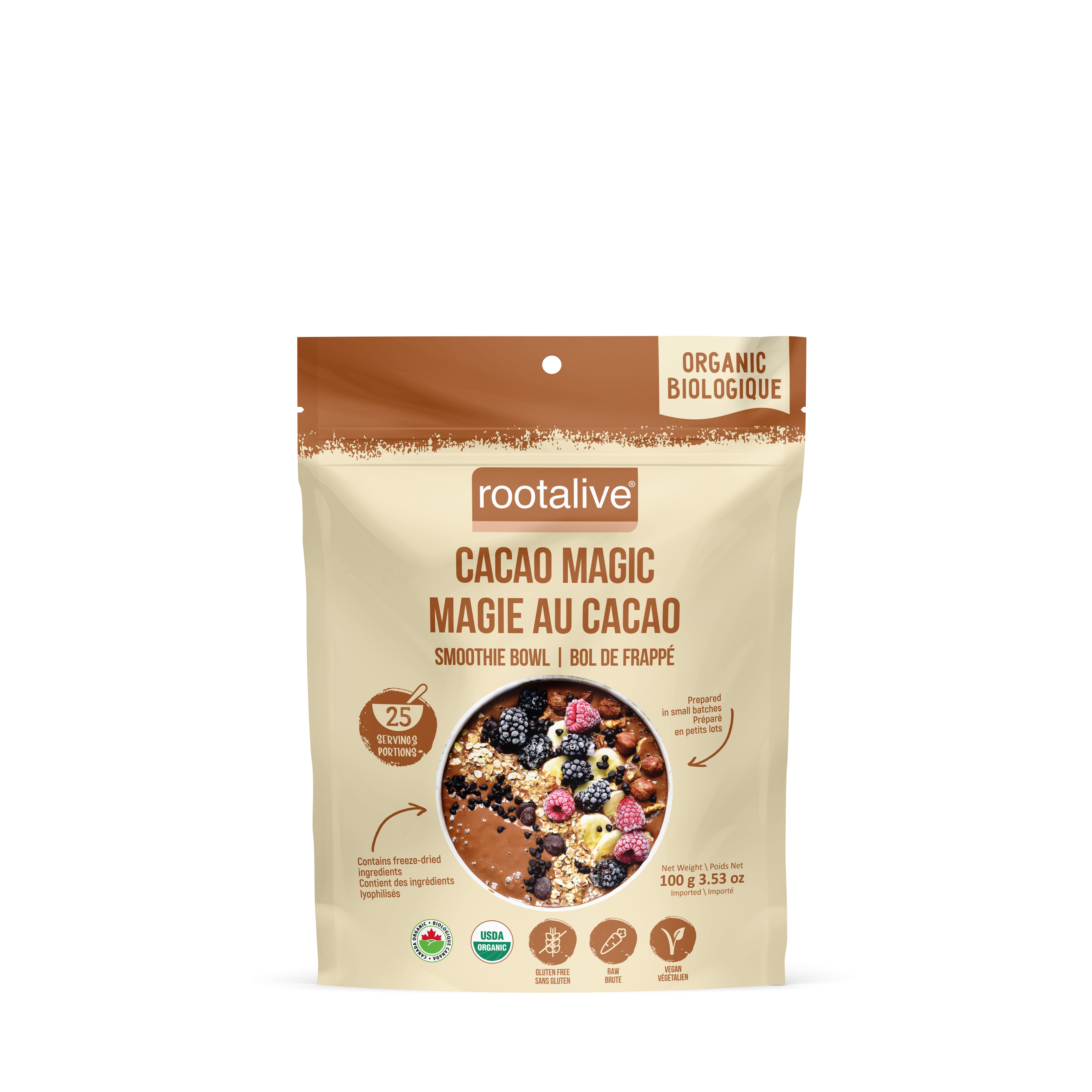 Organic Cacao Magic Smoothie Bowl