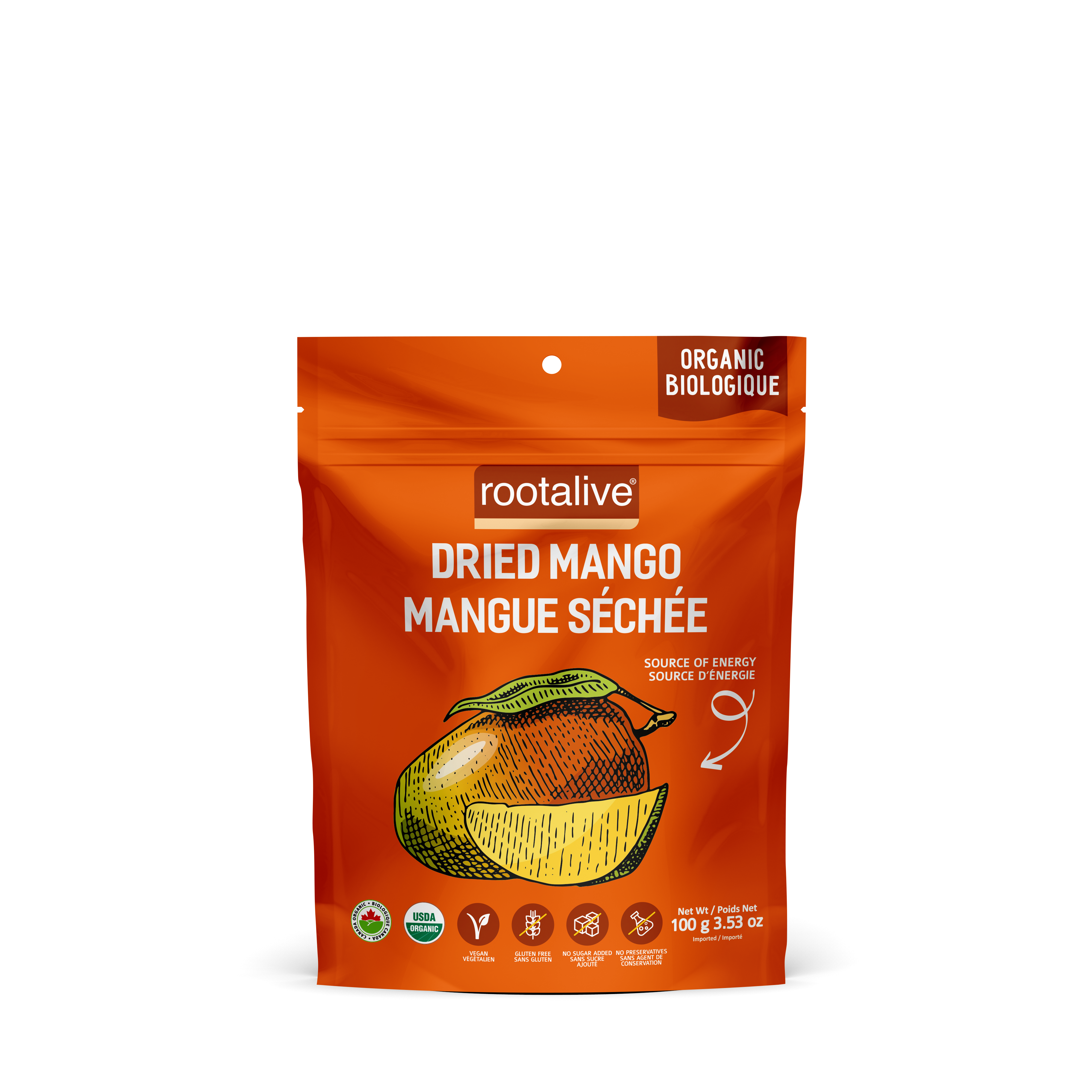 Organic Dried Mango