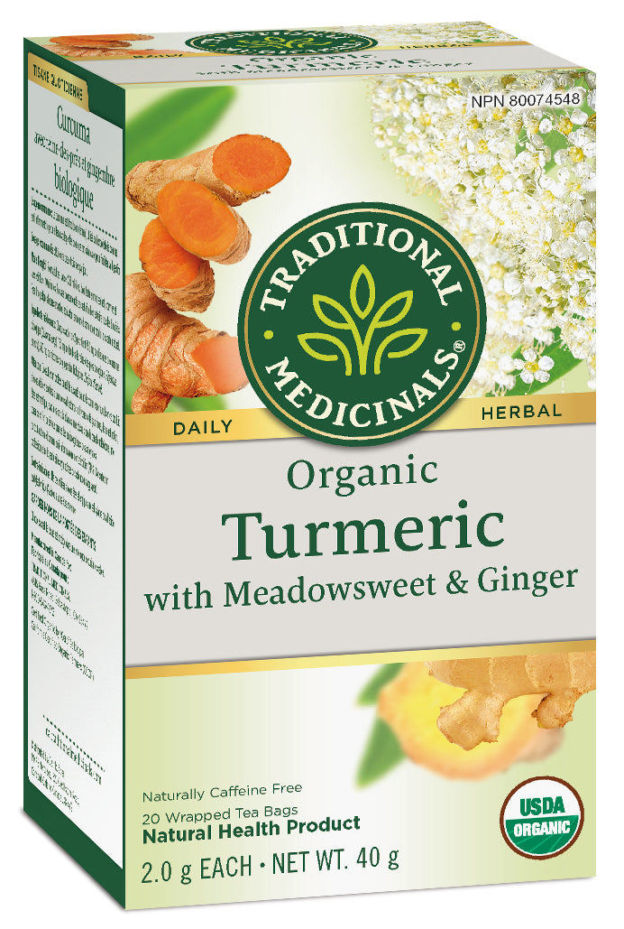 Org Turmeric Meadowsweet & Ginger