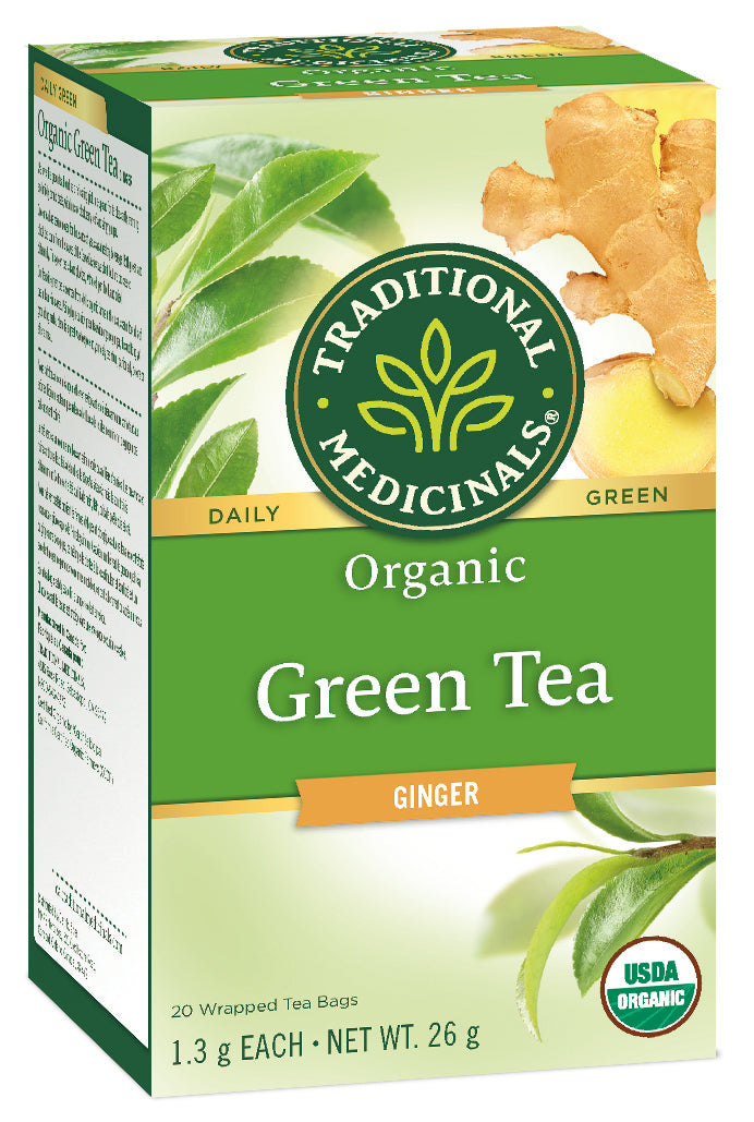 Organic Green Tea Ginger