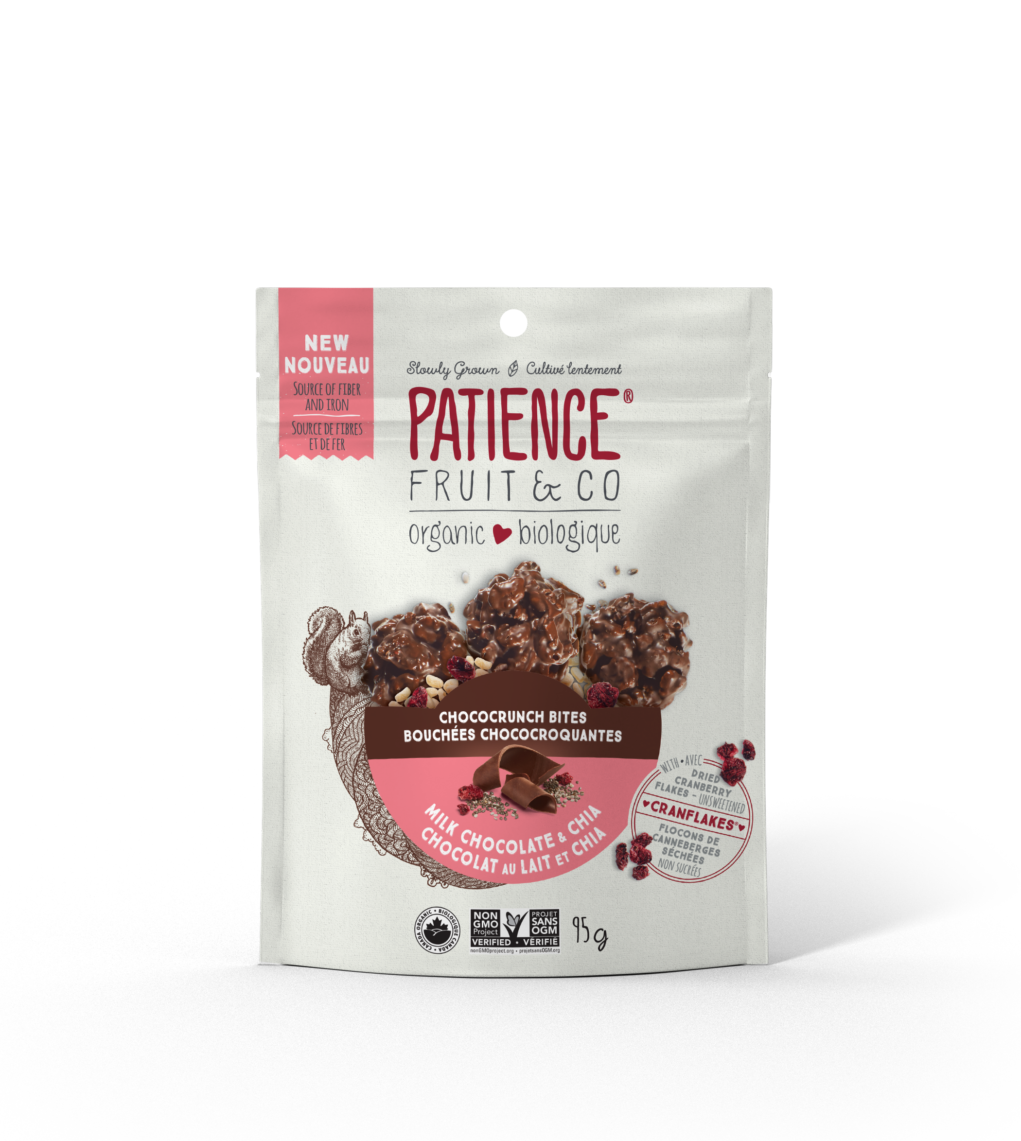 Chococrunch Milk chocolate & Chia