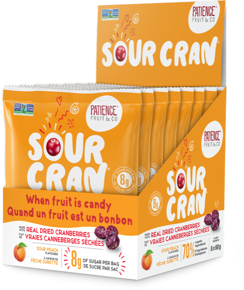 SourCran Peach flavoured