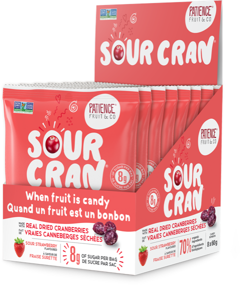 SourCran Strawberry flavoured
