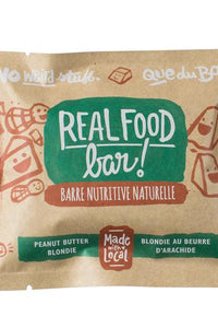 Real Food - Bar Peanut Butter Blondie