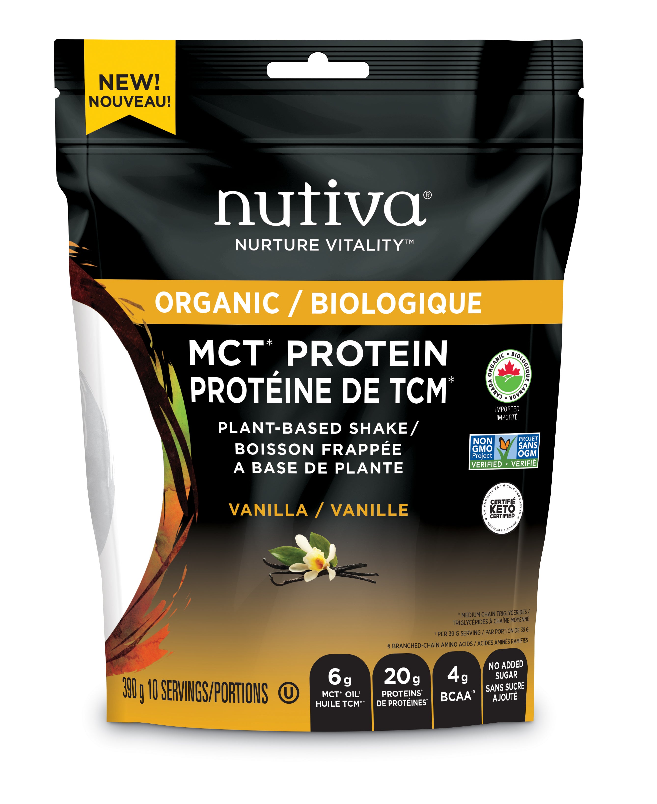 MCT Plant Based Protein - Vanilla