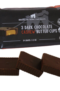 Dark Chocolate Cashew Butter Cups
