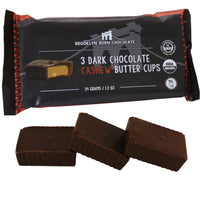 Dark Chocolate Cashew Butter Cups