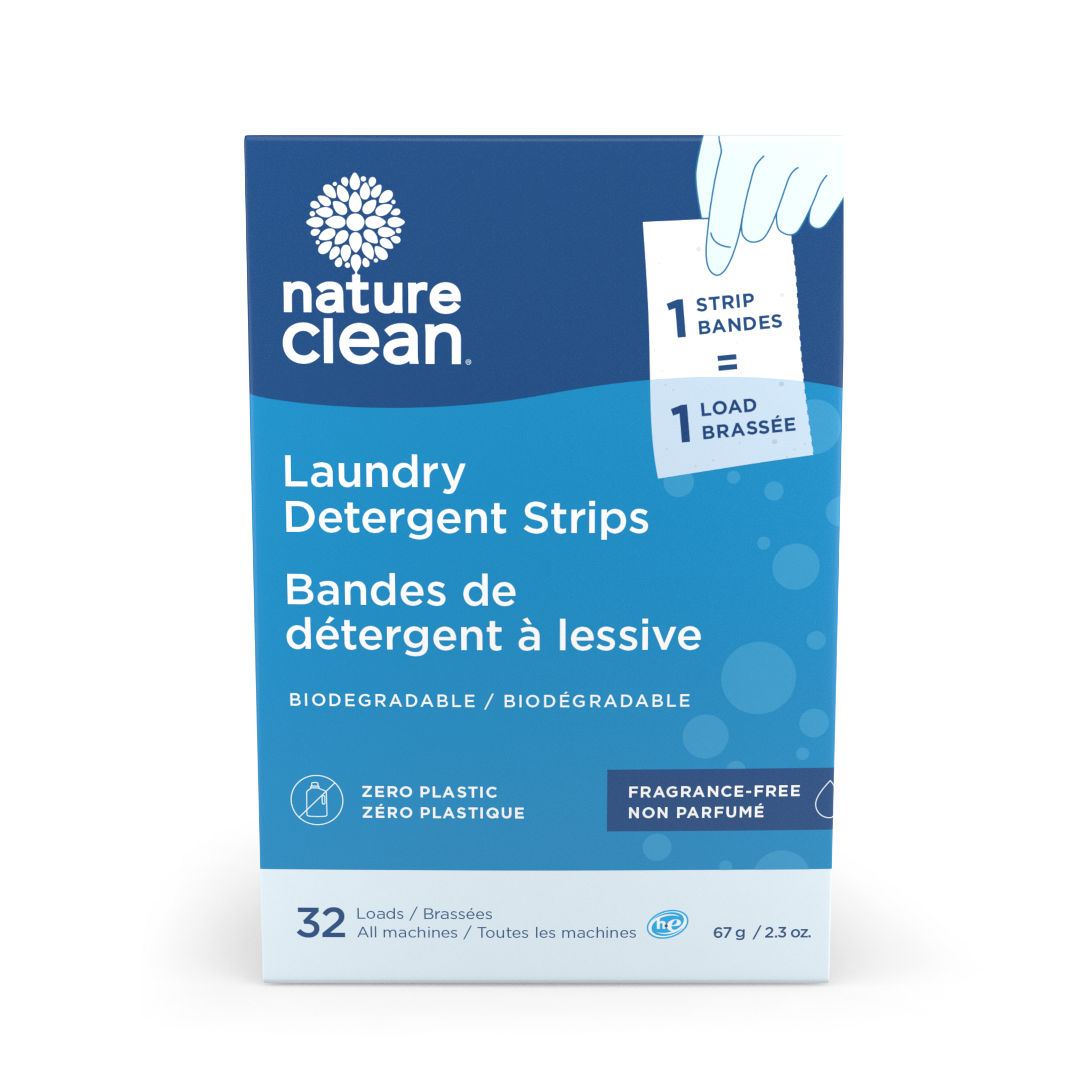 Laundry Detergent Strips Frag. Free