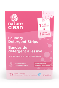 Laundry Detergent Strips Wildflower