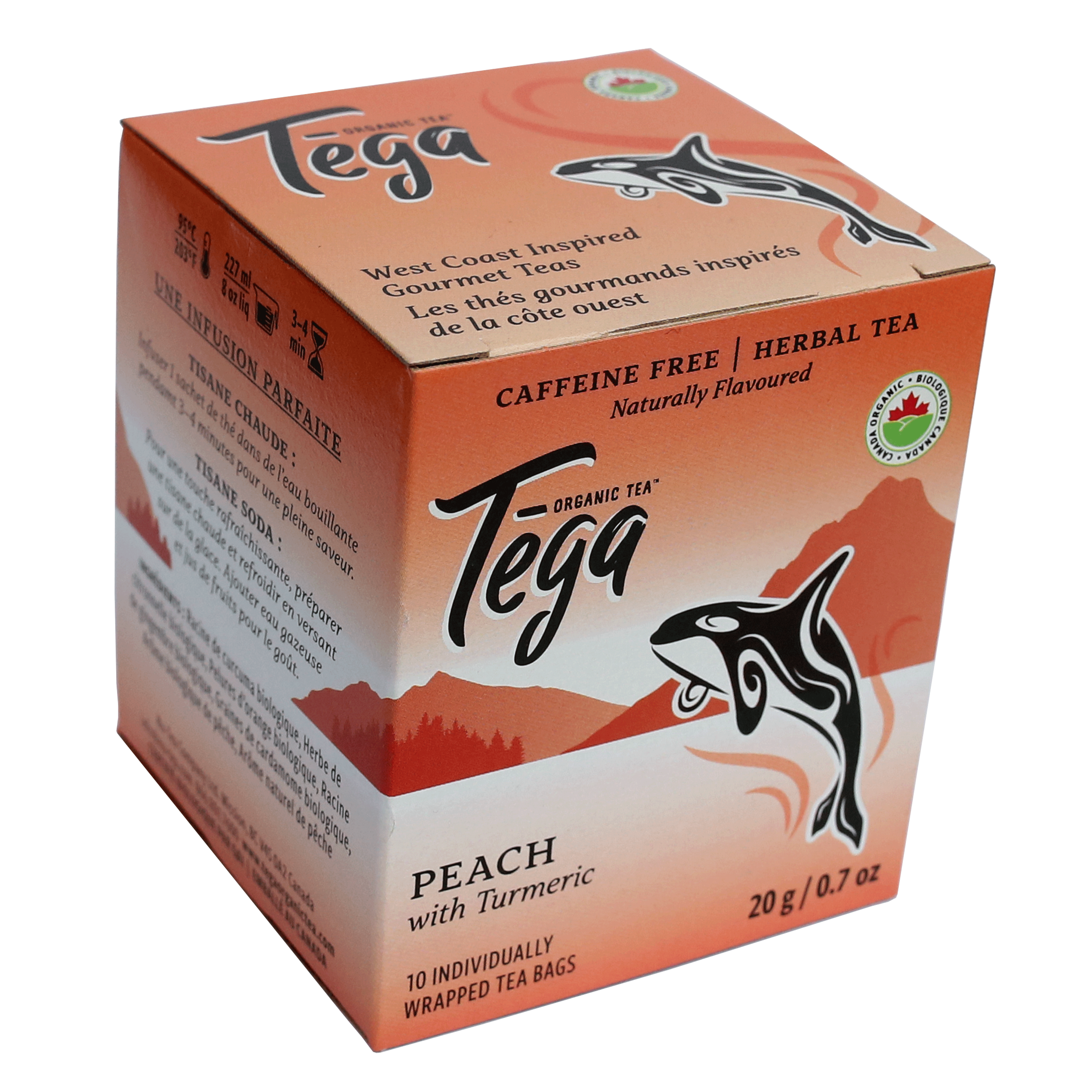 Peach Turmeric Herbal Tea