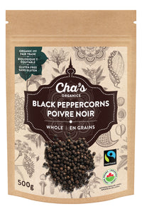 Whole Black Peppercorns