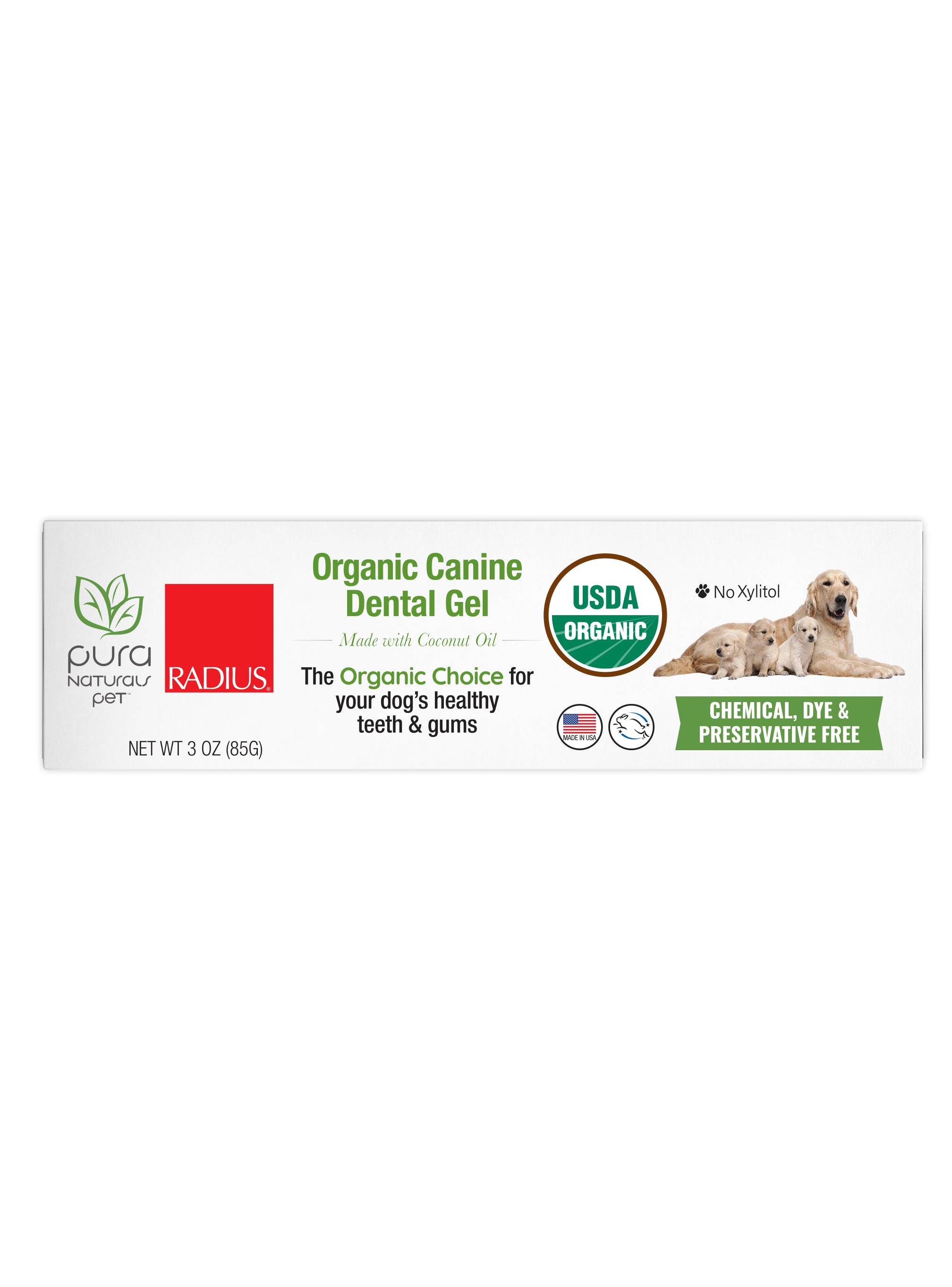 Organic Canine Dental Gel
