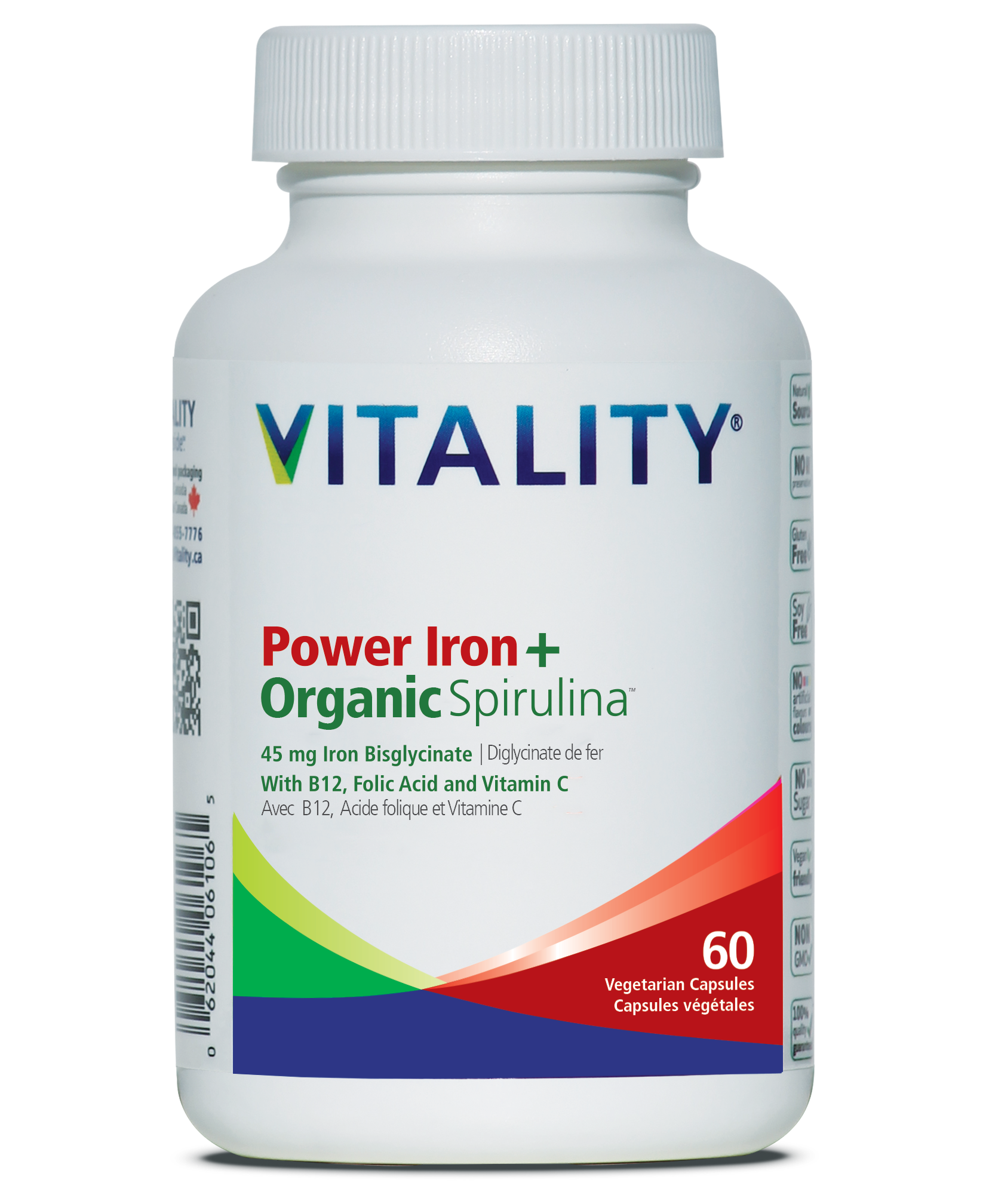 Power Iron+Organic Spirulina