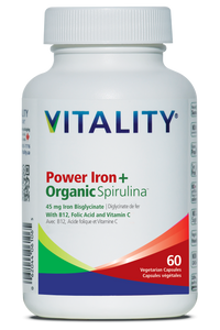 Power Iron+Organic Spirulina