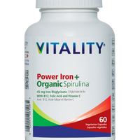 Power Iron+Organic Spirulina
