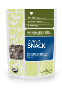 Power Snacks Blueberry Hemp
