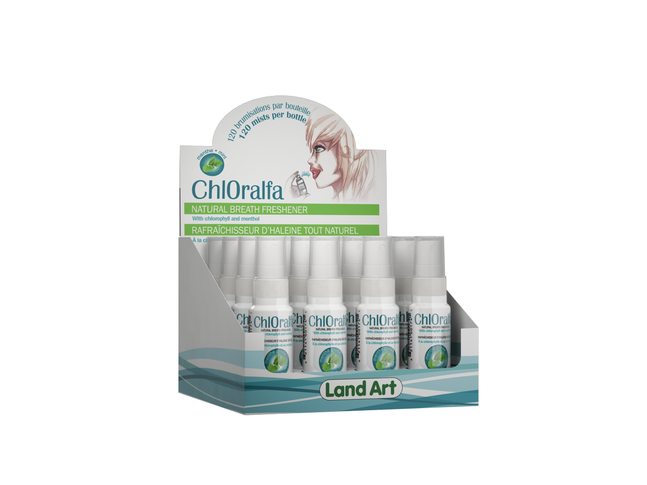 ChlOralfa Breath Freshener - Mint