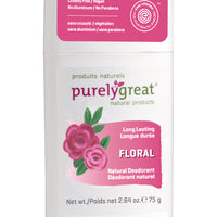 Natural Deodorant Stick - Floral