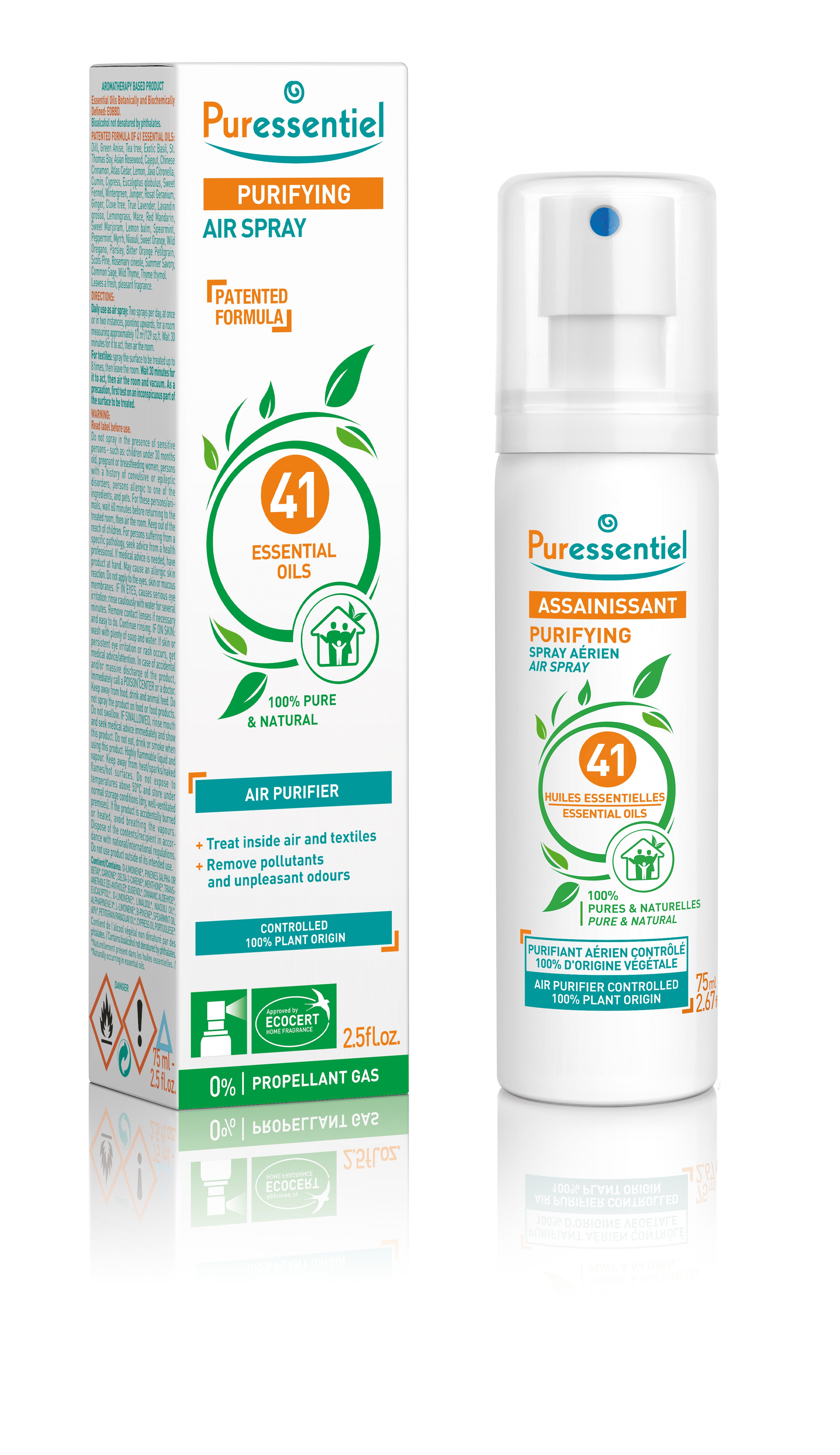 Purifying Air Spray with 41 E.Oils