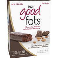 Rich chocolatey almond snack bar