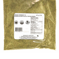 Organic Rosemary table cut