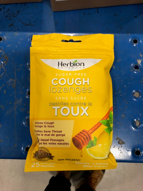 Honey Lemon Sugar Free Cough Loz