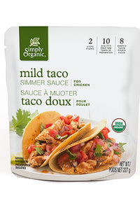 Mild Taco Simmer Sauce for Chicken