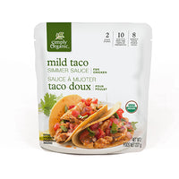 Mild Taco Simmer Sauce for Chicken