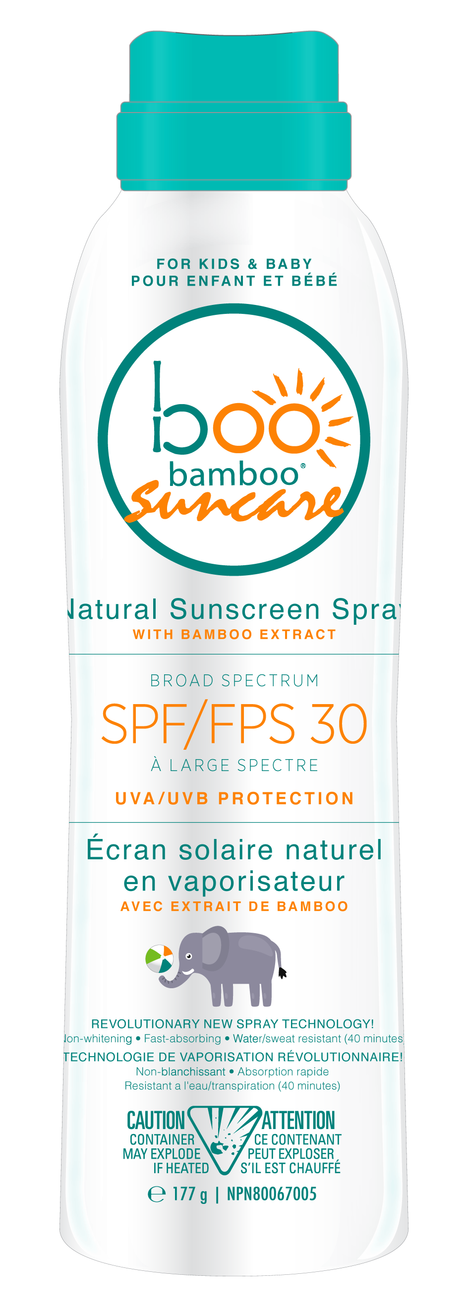 SPF 30 Kids & Baby Sunscreen Spray