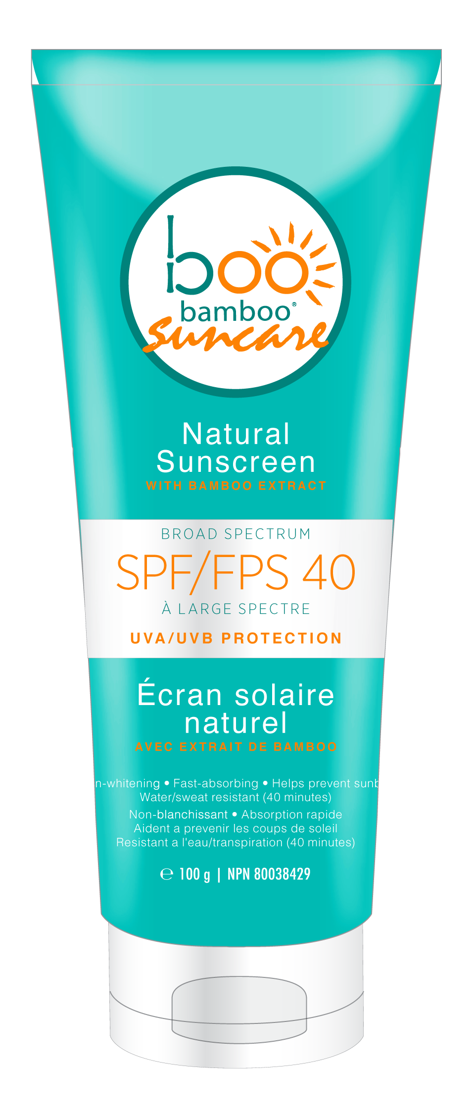 SPF 40 Natural Sun Screen Lotion