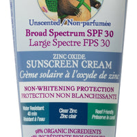 SPF 30 Clear Zinc Sunscreen Cream